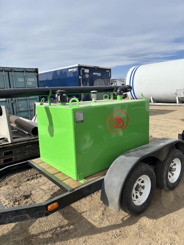 Rheton Welding green onsite H2S scrubber unit on trailer